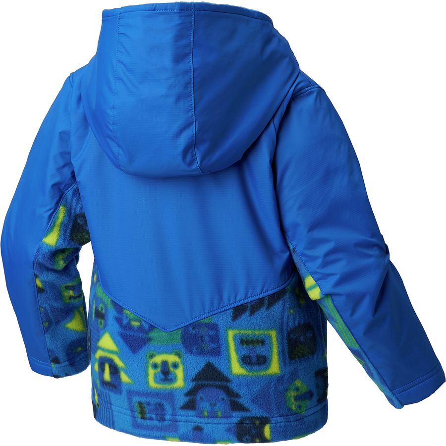 Columbia Steens Mt Overlay Hooded Fleece Jacket Toddler Boys