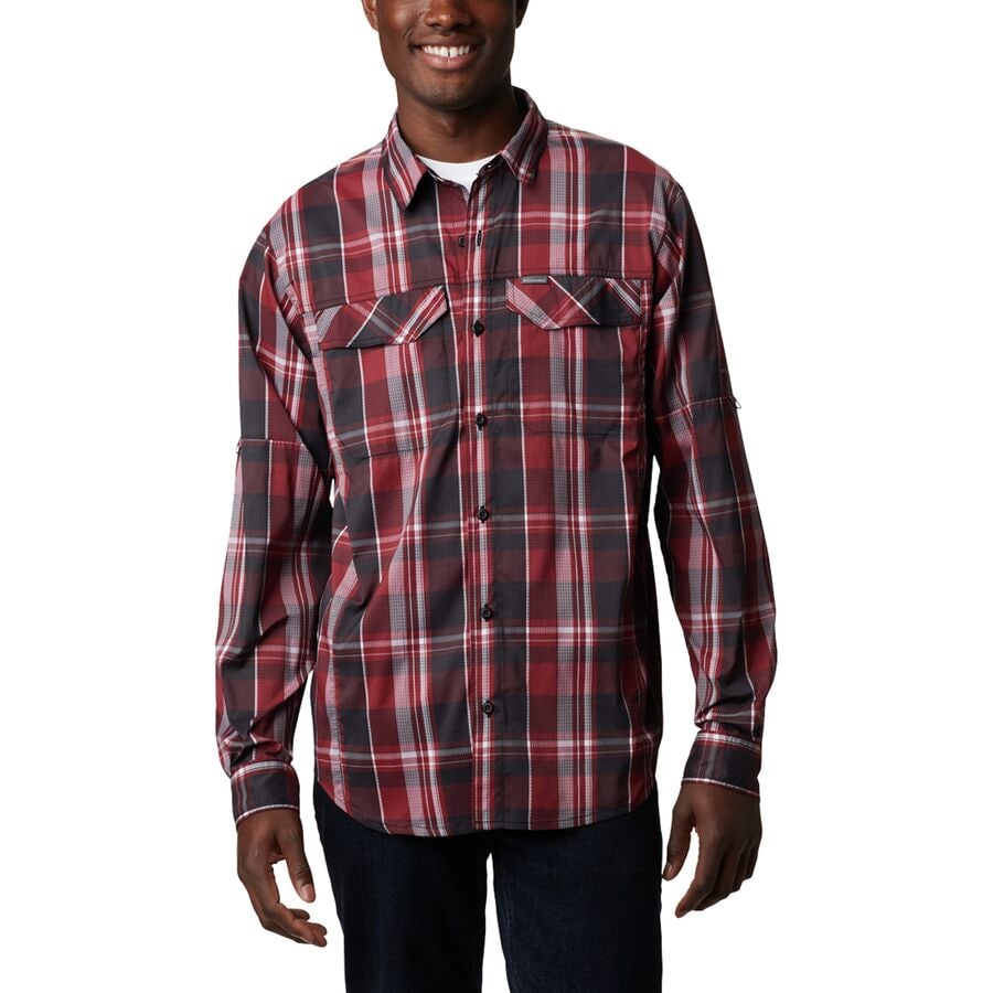 Columbia - Silver Ridge Lite Plaid Shirt - Men's - Black Multi Plaid
