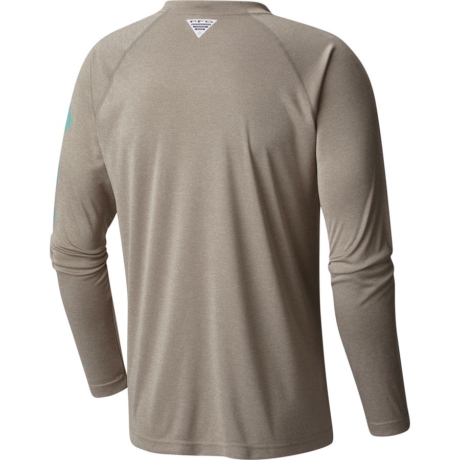 Chemise Columbia PFG Homme – Taille XL – Manches Longues – Bleu/Vert – Idéale Pêche Et Randonnée