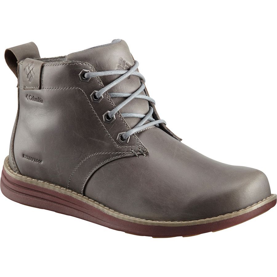 Columbia Irvington Leather Chukka Waterproof Boot - Men's | Backcountry.com