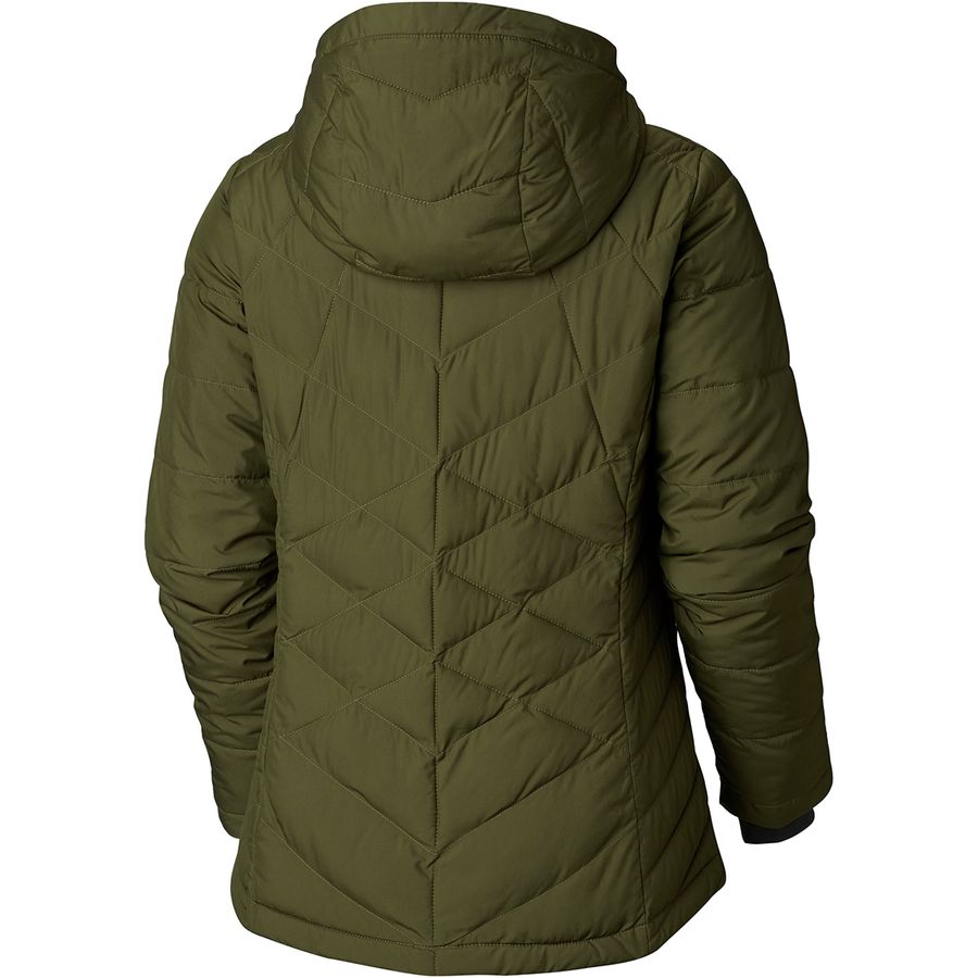 Giacca Columbia Heavenly Con Cappuccio - Omni-Heat, Foderata, Impermeabile, Fico, XS Donna - 3