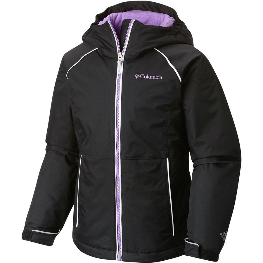 Columbia Girls Powder Lite Winter Jacket - Omni-HEAT Thermal Reflective Hooded Coat