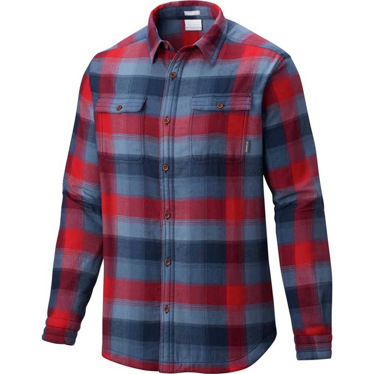 columbia fleece lined flannel