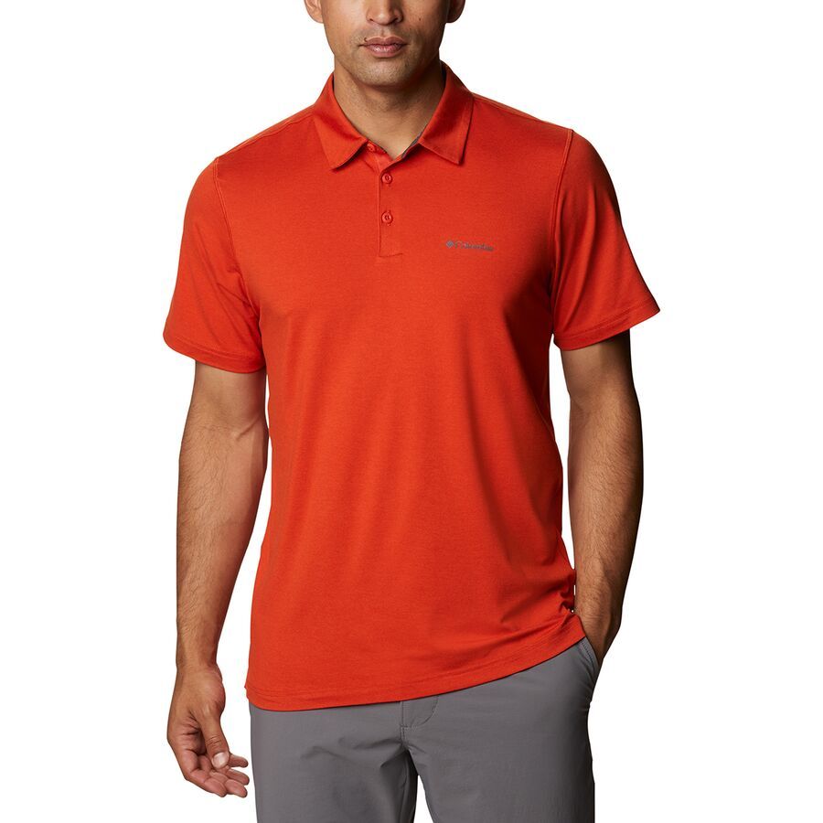 men's tech polo shirt