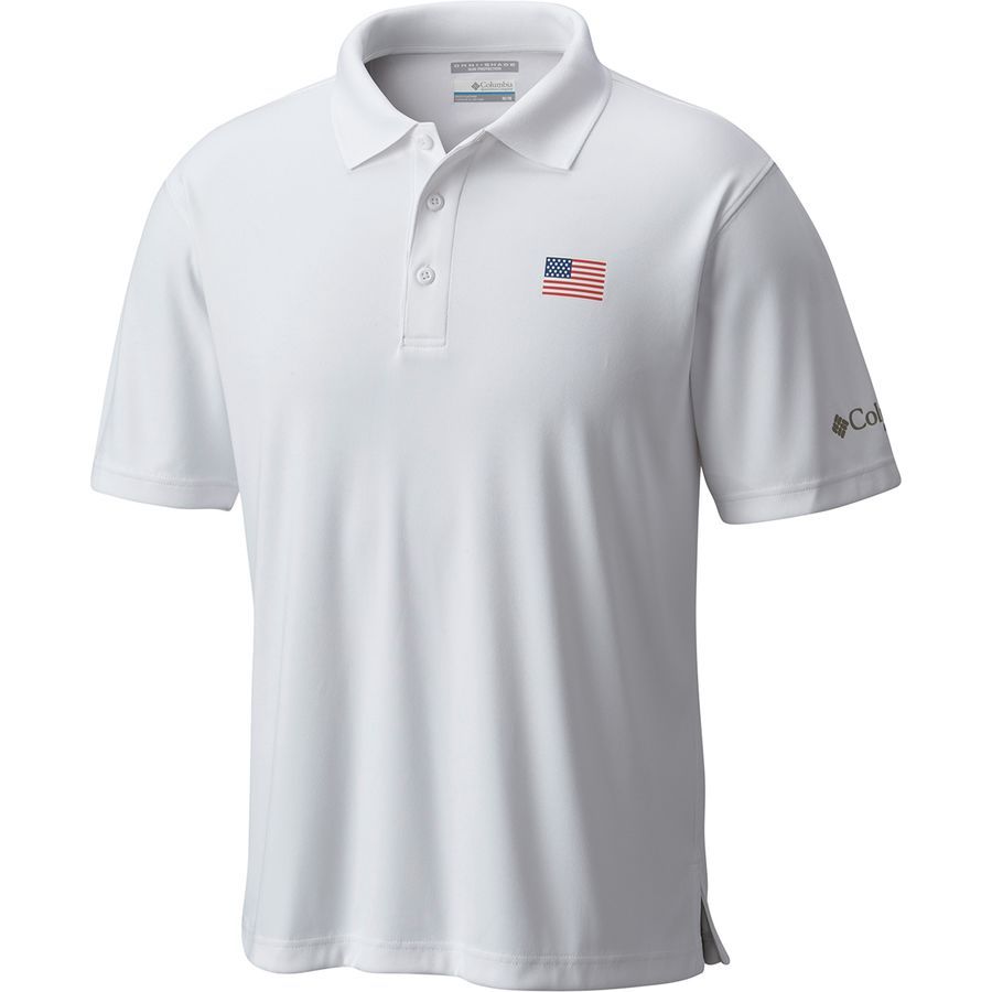 Columbia PFG Fish Series Polo Shirt Men's