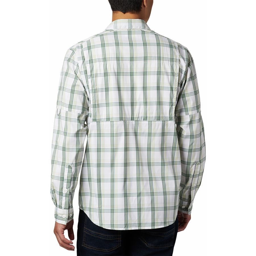Camicia Columbia Silver Ridge 2.0 Uomo - Maniche Lunghe, Protezione UV UPF 50, Tessuto Tecnico Per Escursionismo