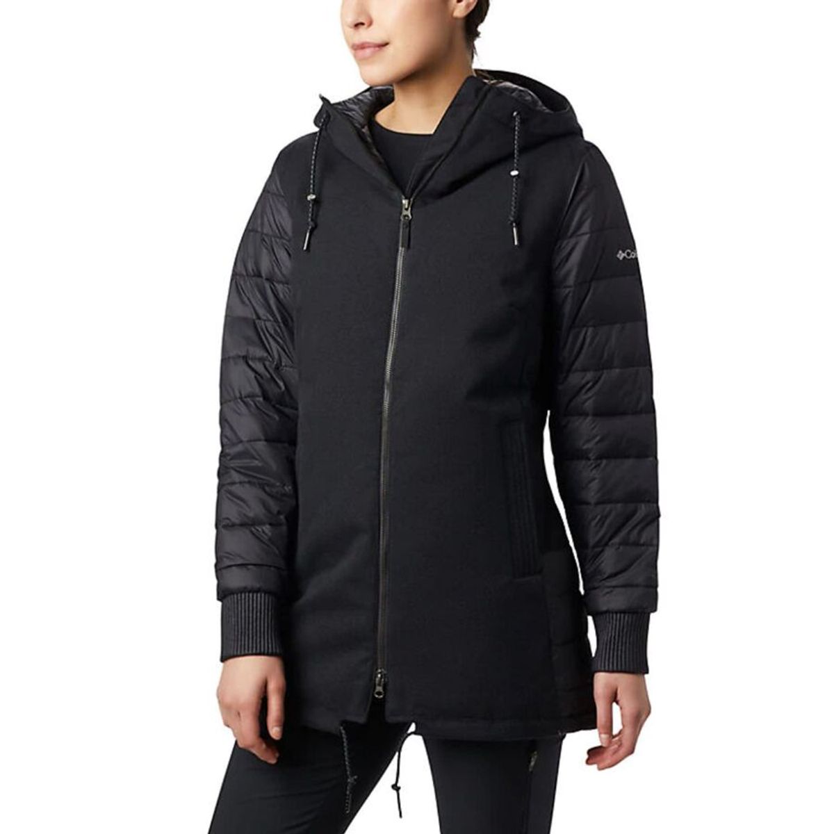 columbia morning light hybrid jacket