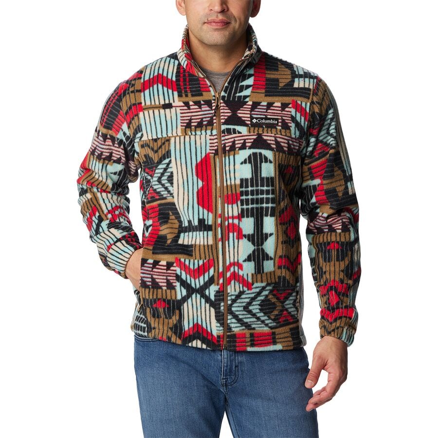 Steens Mountain Print Fleece Jacket - Men's