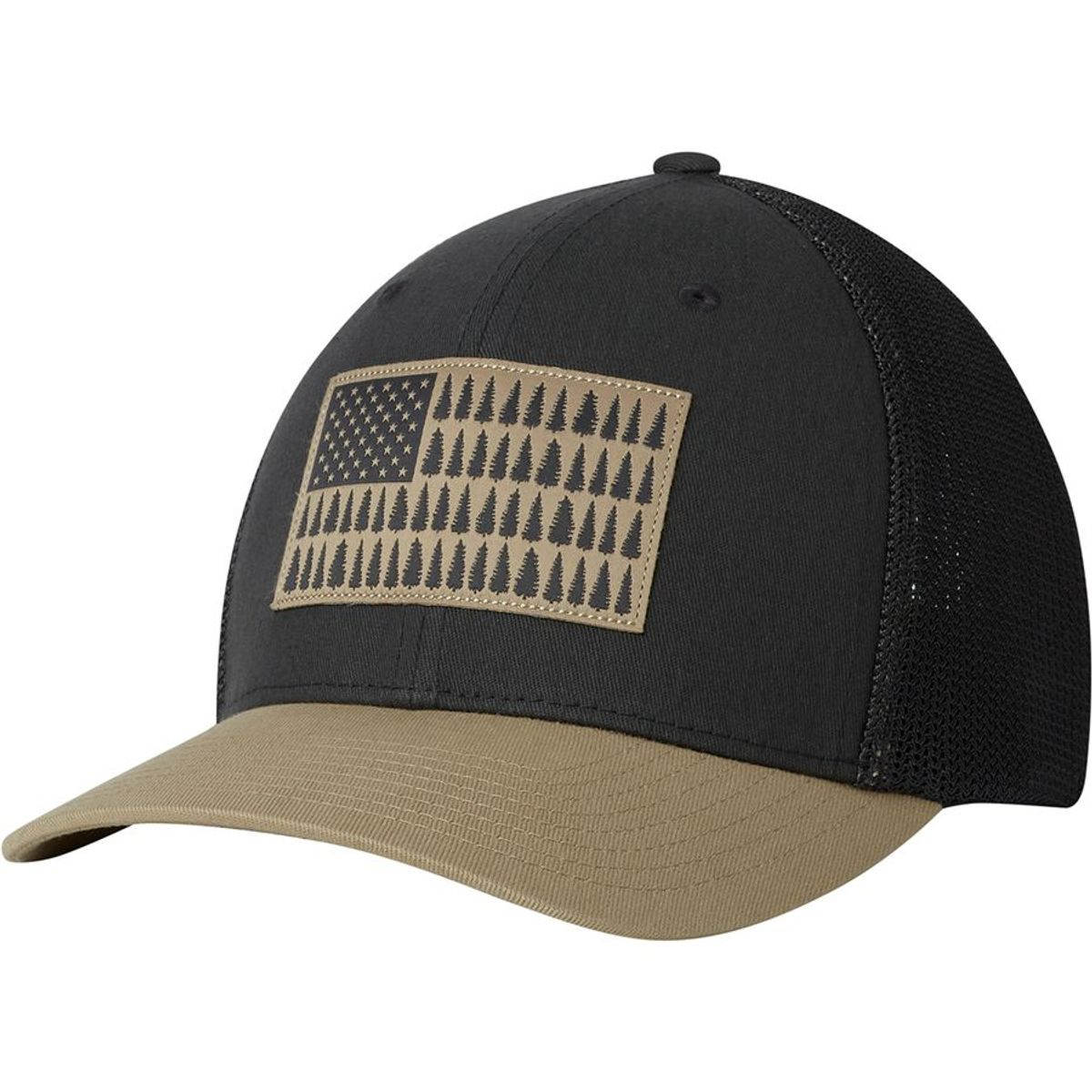 Mesh Tree Flag Trucker Hat