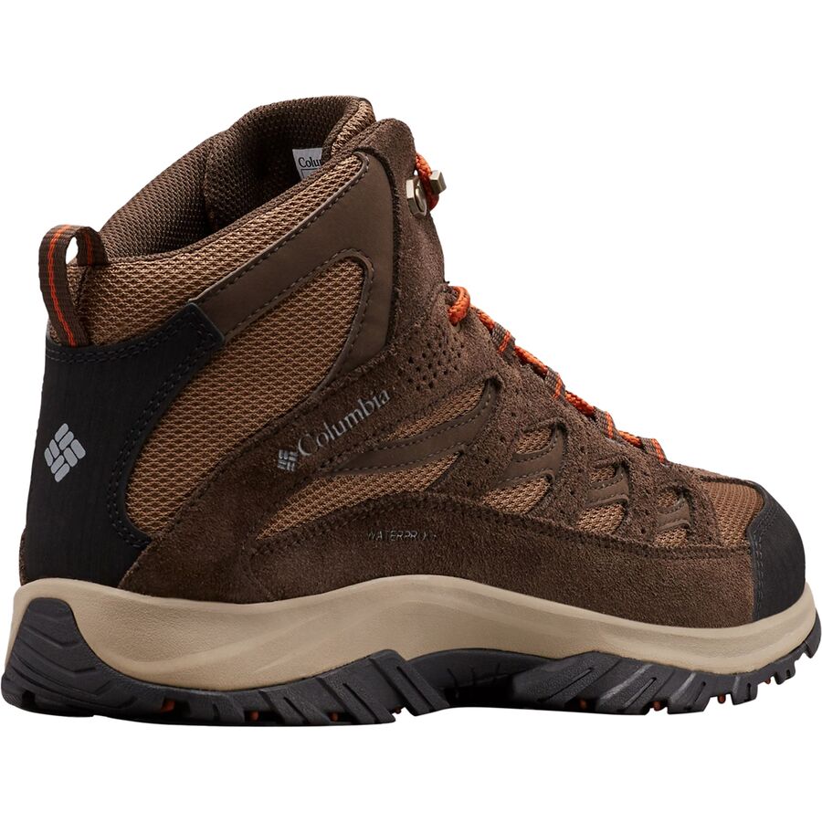 columbia men's crestwood mid waterproof hiking boots