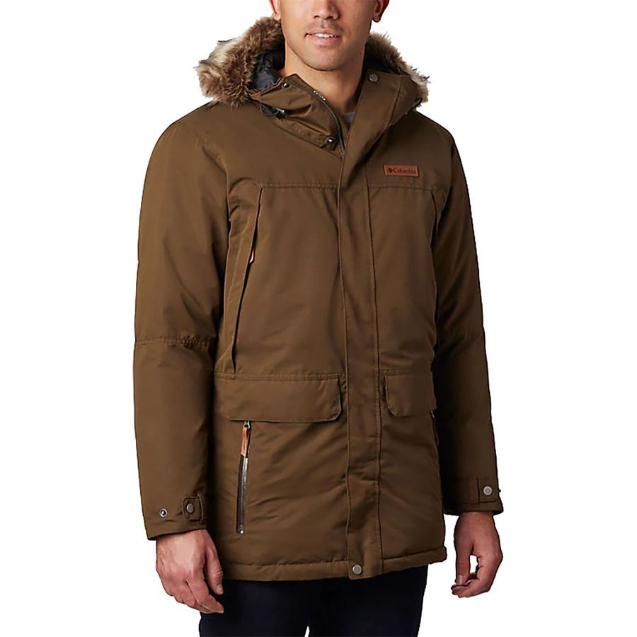 Columbia South Canyon Long Down Parka Men's