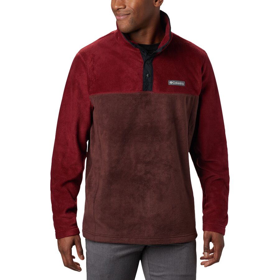 columbia snap fleece