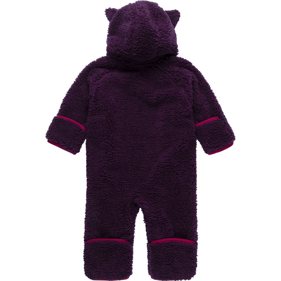 Combinaison Polaire Sherpa Columbia Foxy Baby - Pour Bébé, Capuche à Oreilles, Pieds Et Mains Rabattables, Doux Et Chaud