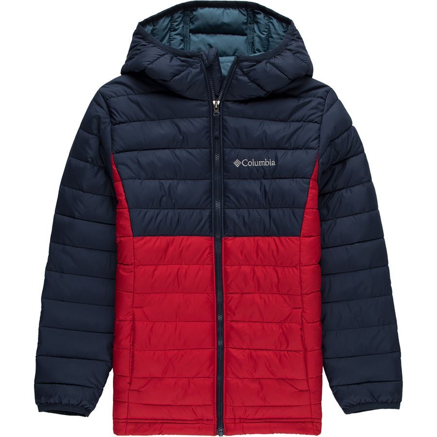 Columbia Powder Lite Hooded Insulated Jacket Boys'