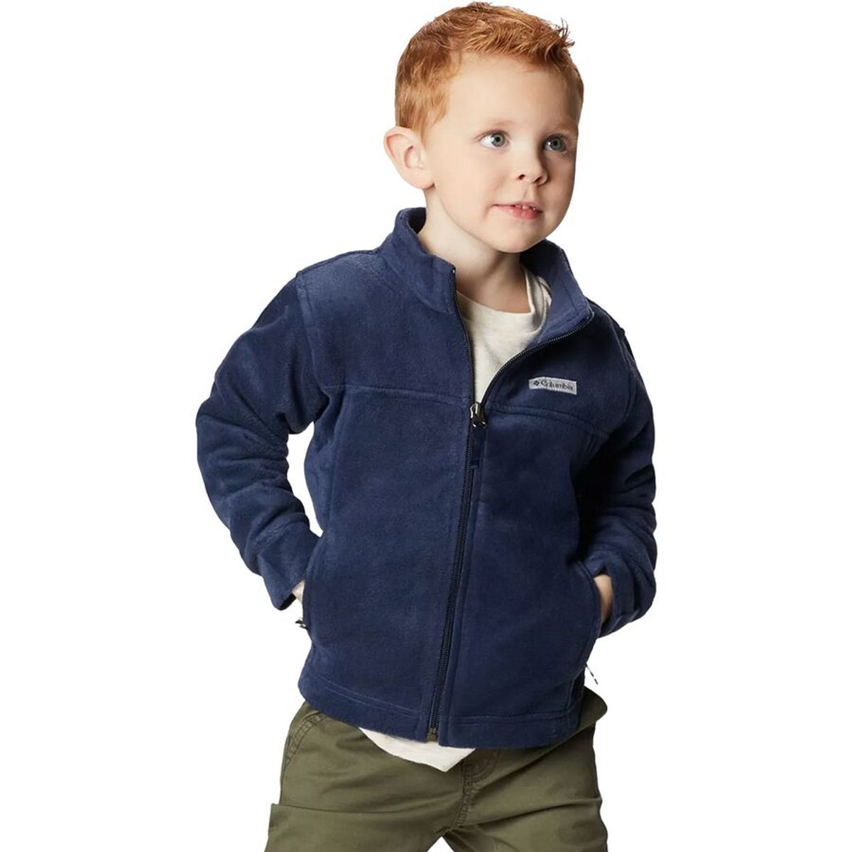 Boys 4-20 Columbia Rain-zilla Fleece-lined Rain Jacket