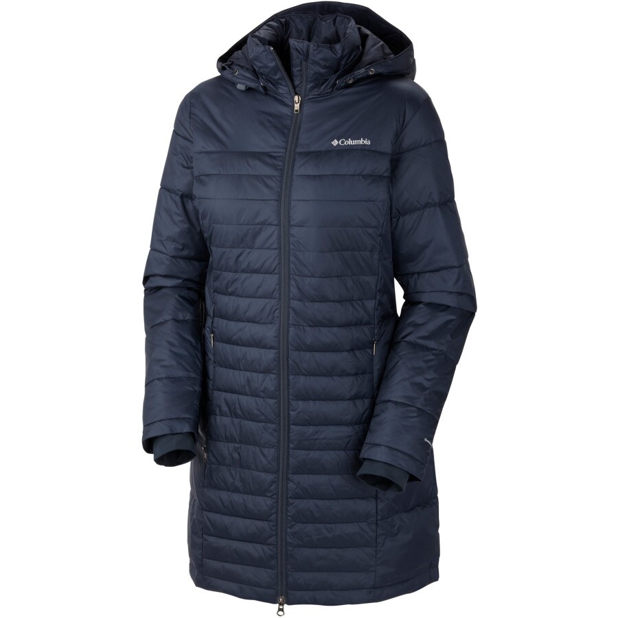 Columbia Powder Pillow Long Insulated Jacket - Women's - Clothing