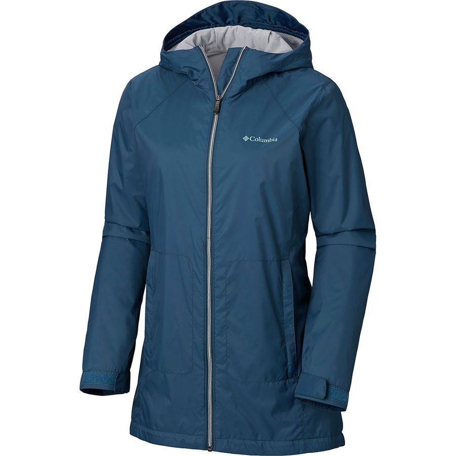 columbia switchback lined long rain jacket