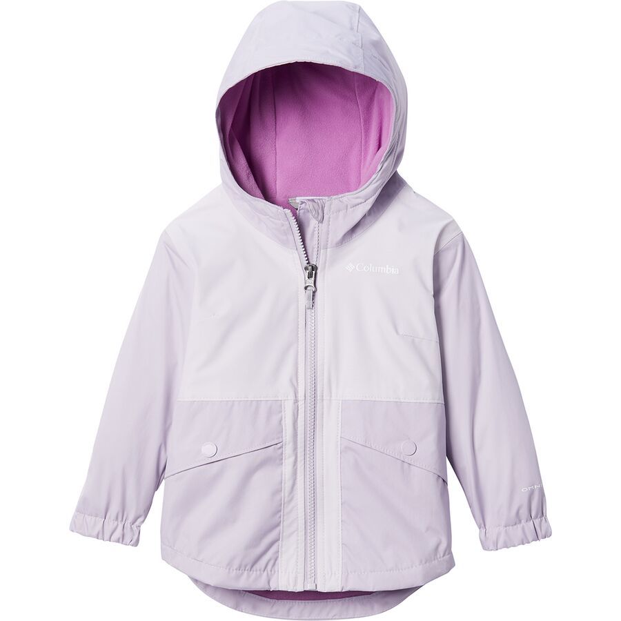fleece lined rain coat girls