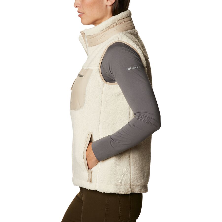 Columbia West Bend™ Vest II - Gilet Polaire Femme - Poches Mains, Poche Poitrine Velcro, Ourlet Réglable