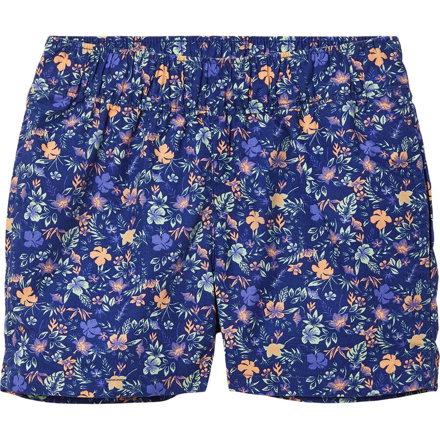 Washed Out Printed Short - Girls'