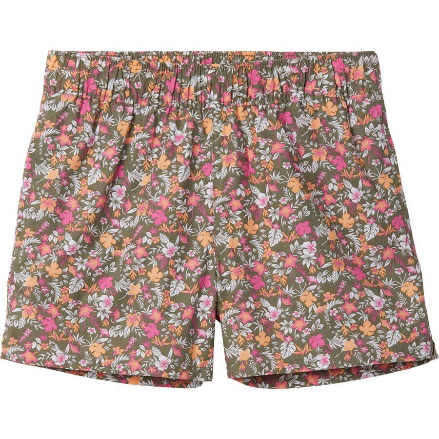 Washed Out Printed Short - Girls'