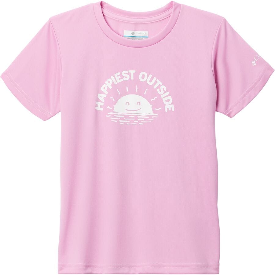 Fork Stream Short-Sleeve Graphic Shirt - Girls'