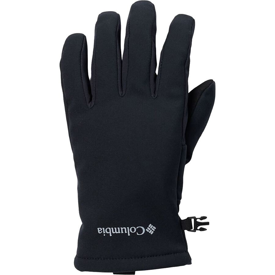 Мужские перчатки Columbia Ascender III Softshell, цвет: Чёрный
