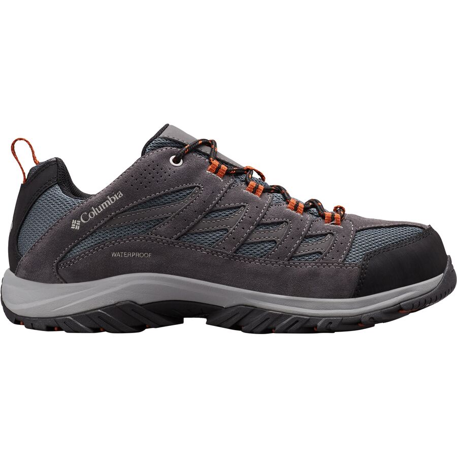Мужские кроссовки Columbia Crestwood Waterproof Hiking, цвет: Графитовый