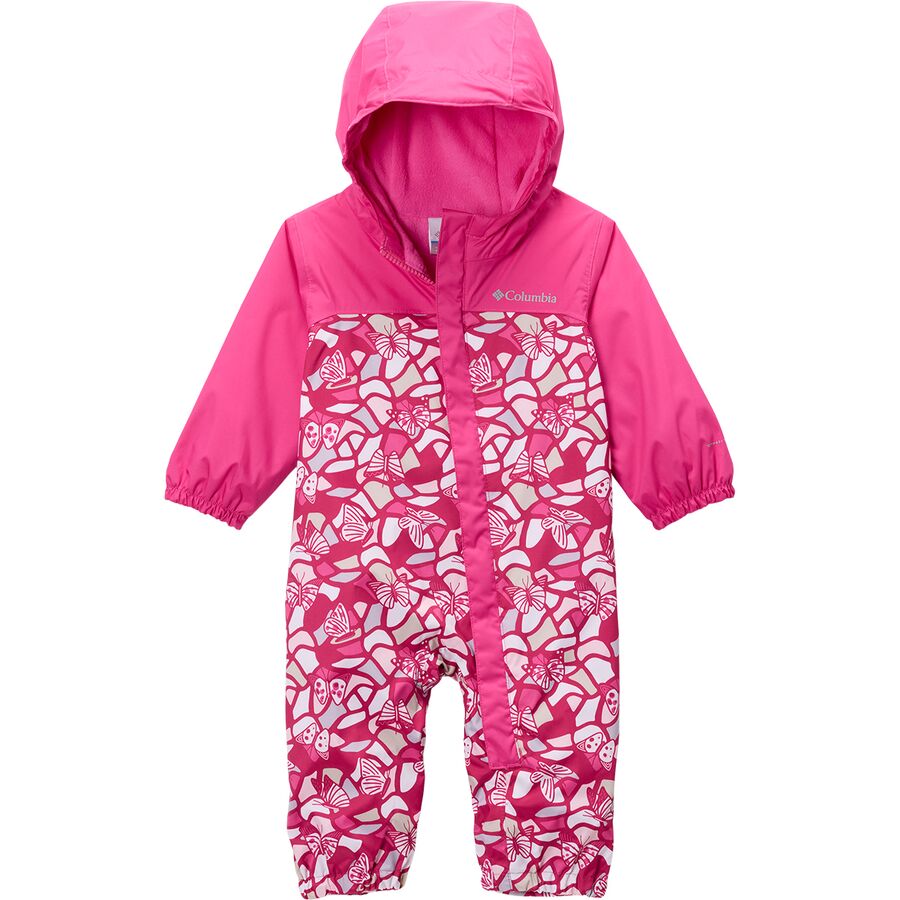 Комбинезоны Columbia Critter Jitters III Rain Suit для малышей, цвет: Розовый / Розовый ледяной