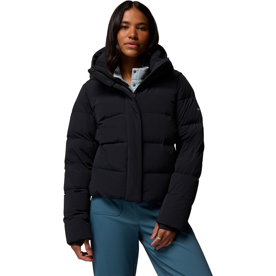Женская куртка Columbia Amaze Puff Hooded, цвет: Чёрный