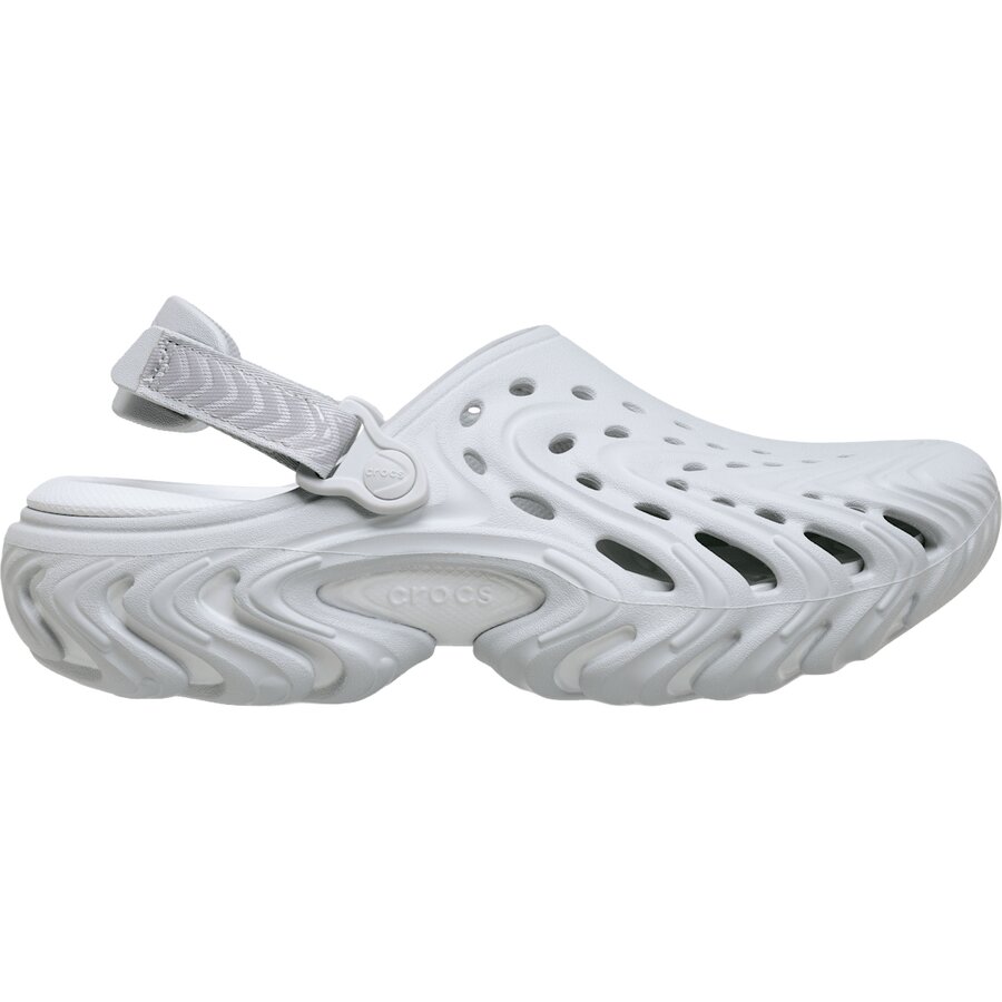 Мужские сабо Crocs Echo 2.0, цвет: Серебристый