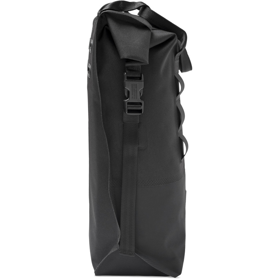 Chrome Saddle Bag Roll Top