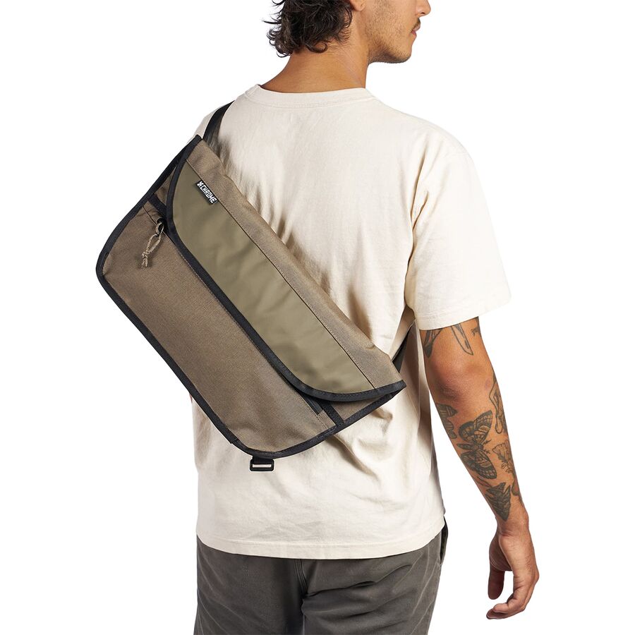 Chrome Simple Messenger Bag