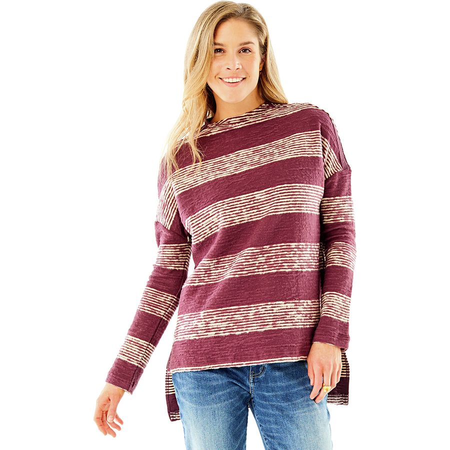 Carve Designs Women's Westport Tunic Sweatshirt - Cozy Quarter Zip With Kangaroo Pocket - View #10