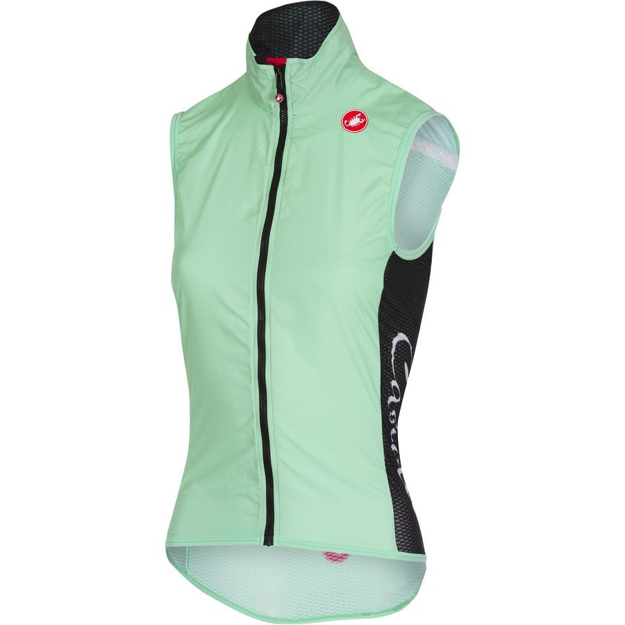 Veste Coupe-vent Castelli Pour Femme - Blanche, Taille M, Sans Manches