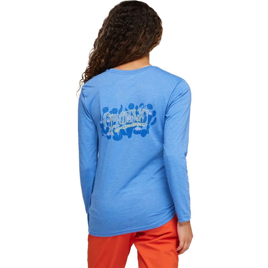 Cactus Life Long-Sleeve Organic T-Shirt - Women's