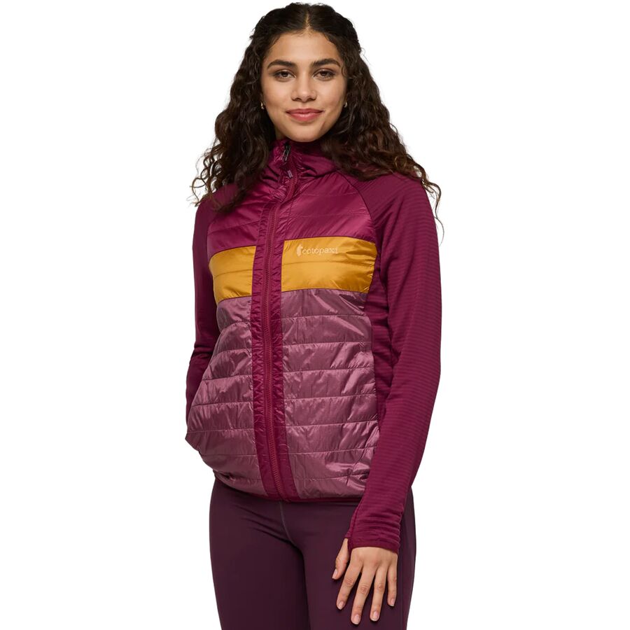 Женская куртка Cotopaxi Capa Hybrid Insulated Hooded, цвет: Инжирный