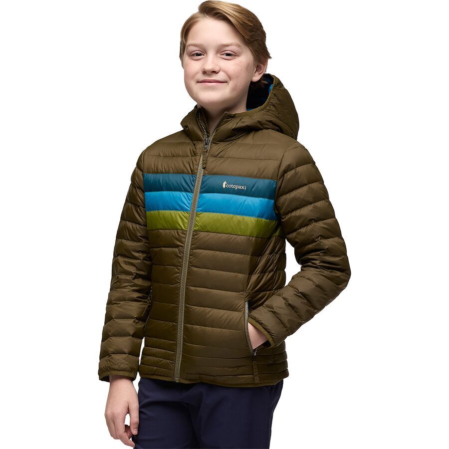 Fuego Down Hooded Jacket - Boys'
