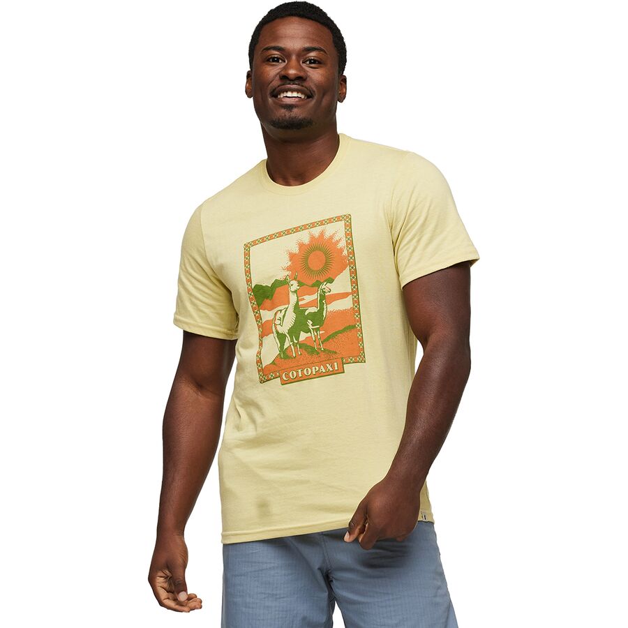 Llama Greetings Organic T-Shirt - Men's