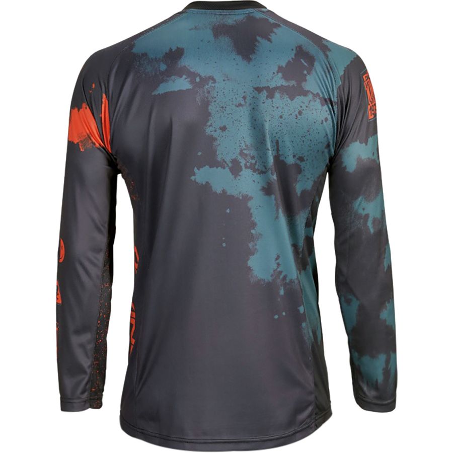 thrillium long sleeve bike jersey
