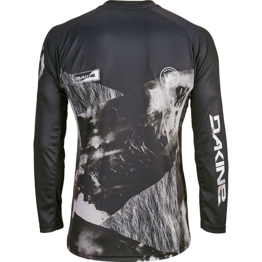 thrillium long sleeve bike jersey