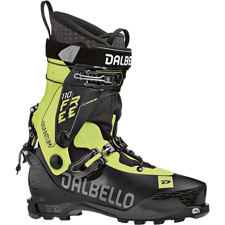 Dalbello Sports - Quantum Free 110 Alpine Touring Boot - 2022 - Black/Acid Yellow