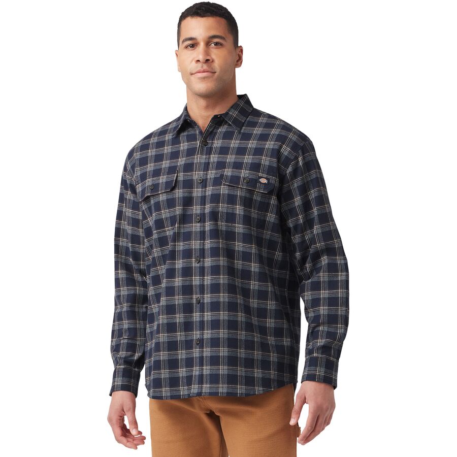 Flex Flannel Relaxed Long-Sleeve Shirt - Men's