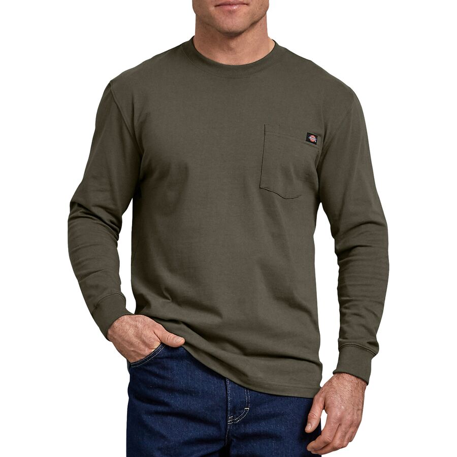Heavyweight Long-Sleeve Pocket T-Shirt - Men's