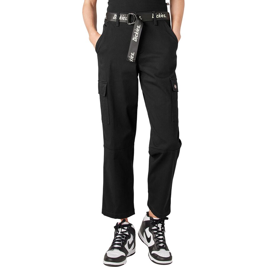 Relaxed Fit Cropped Cargo Pant - Women's