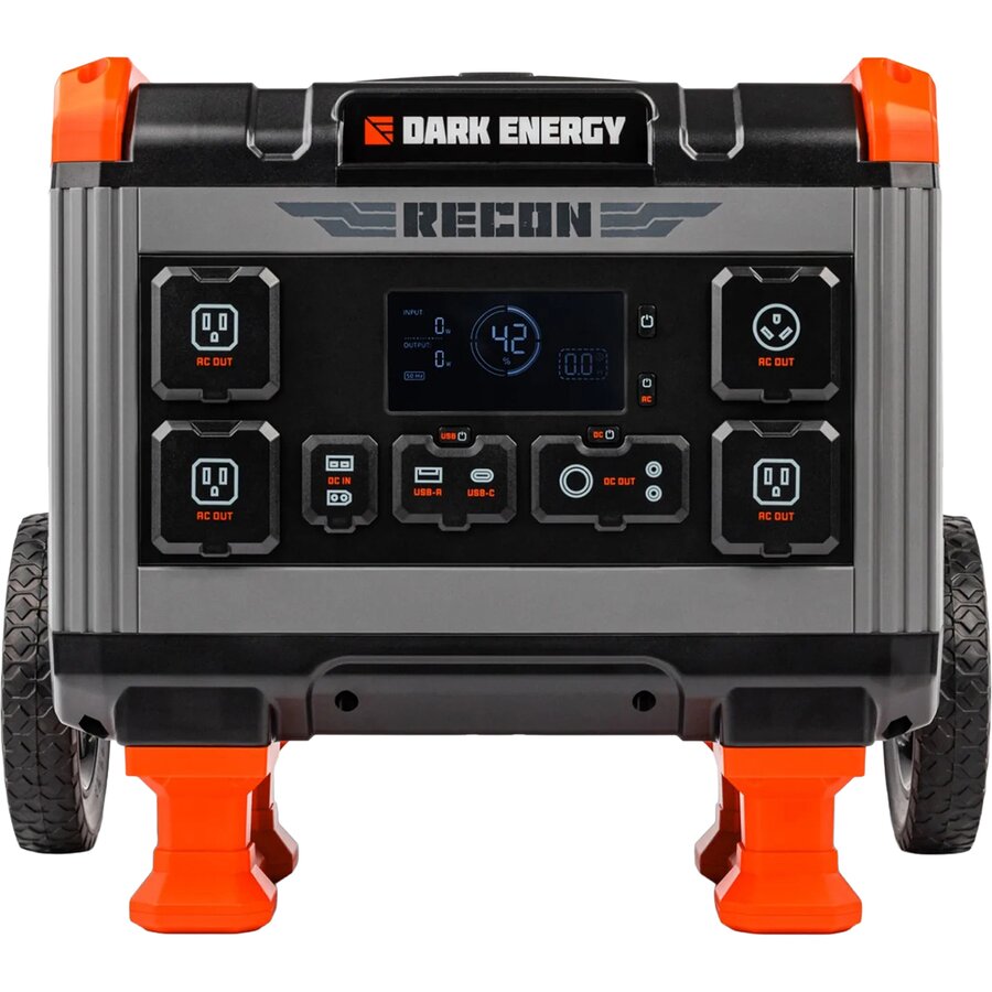 Recon 2000 Solar Generator 2016Wh, Aluminum Shell