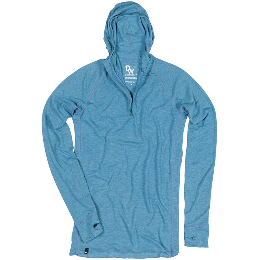 Duckworth Vapor Wool Snorkel Hooded Shirt Men's