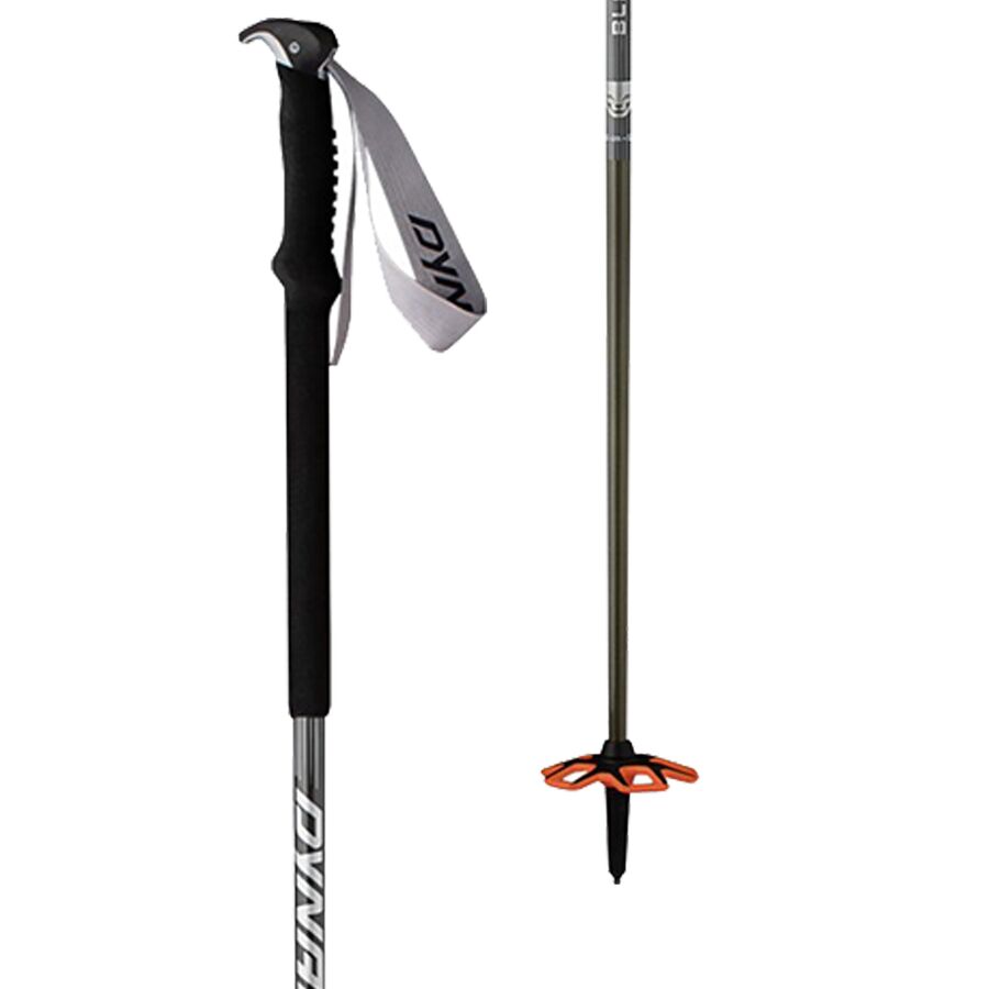 Dynafit - Blacklight Pro Ski Pole - Black/Silver/Orange