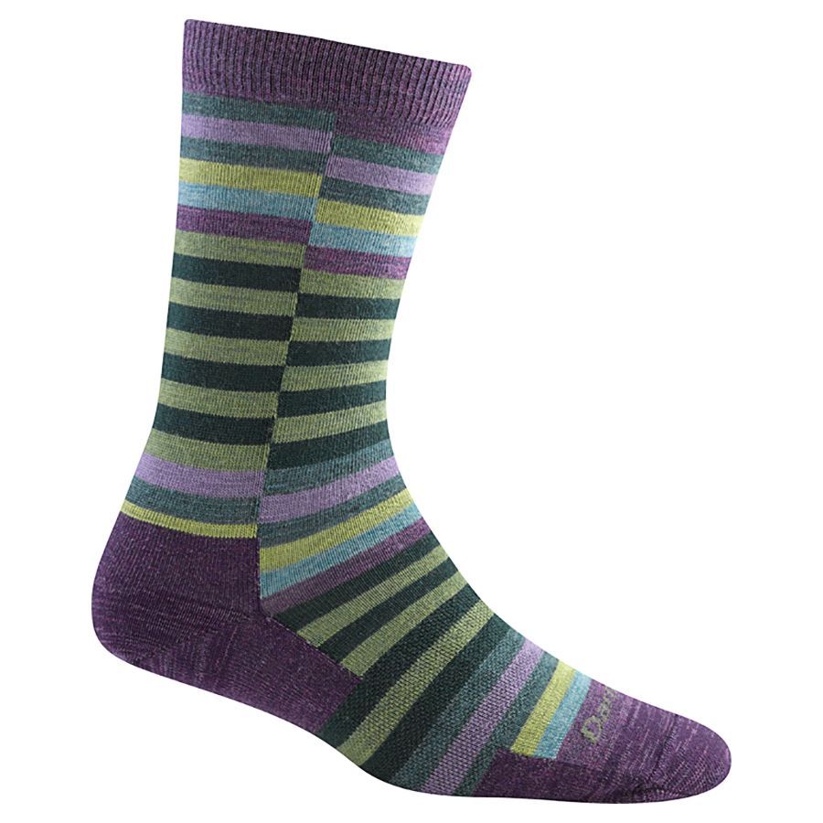 Darn Tough Merino Wool Offset Stripe Light Crew Socks Women's