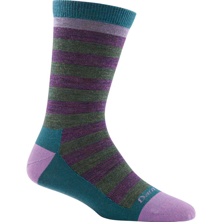 thumbnail image 2 of Darn Tough Women's Lightweight Crew Socks – Merino Wool, Fair Isle Pattern, Size L (Retail $24) 2 of 3